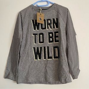 Joules boys long sleeve top 7-8 NWT